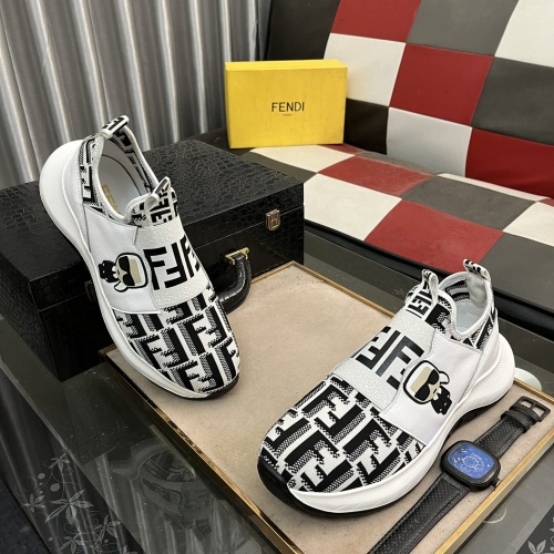 Fendi Casual Shoes For Men #1220969 $80.00 USD, Wholesale Replica Fendi Casual Shoes