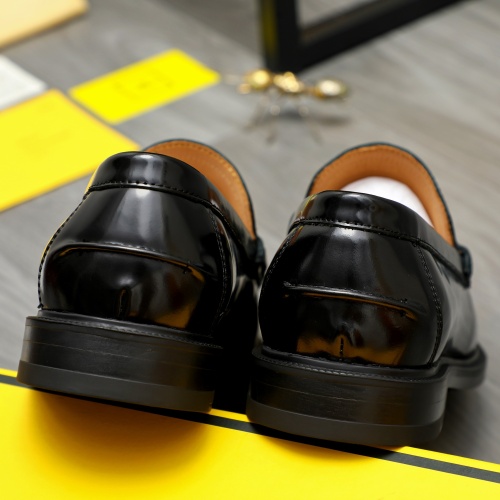 Replica Fendi Leather Shoes For Men #1220974 $82.00 USD for Wholesale