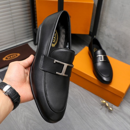 Replica TOD'S Oxfords Shoes For Men #1220990 $80.00 USD for Wholesale