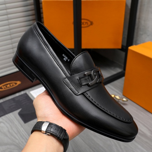 Replica TOD'S Oxfords Shoes For Men #1220991 $80.00 USD for Wholesale