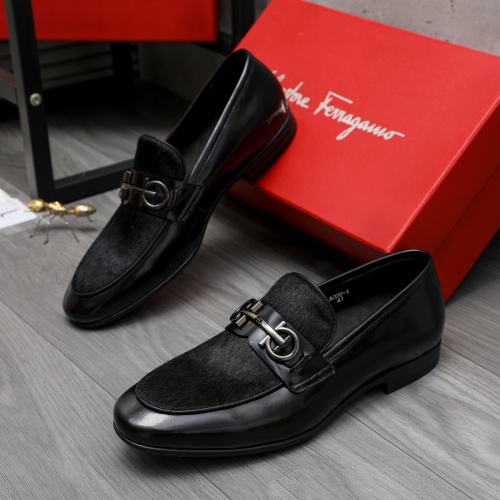 Salvatore Ferragamo Leather Shoes For Men #1220996 $80.00 USD, Wholesale Replica Salvatore Ferragamo Leather Shoes