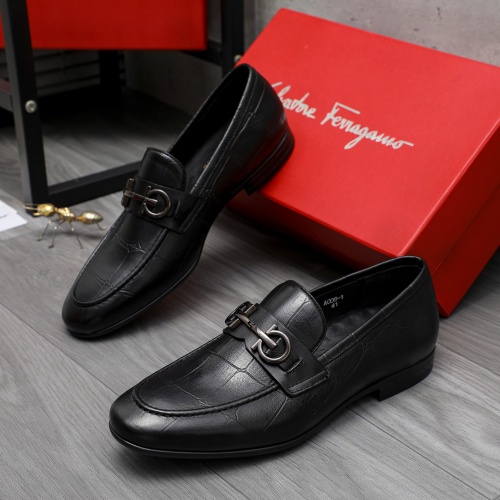 Salvatore Ferragamo Leather Shoes For Men #1220997 $80.00 USD, Wholesale Replica Salvatore Ferragamo Leather Shoes