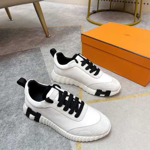 Replica Hermes Casual Shoes For Women #1221041 $98.00 USD for Wholesale