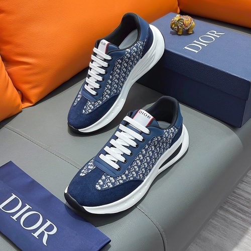 Replica Christian Dior Casual Shoes For Men #1221046 $80.00 USD for Wholesale