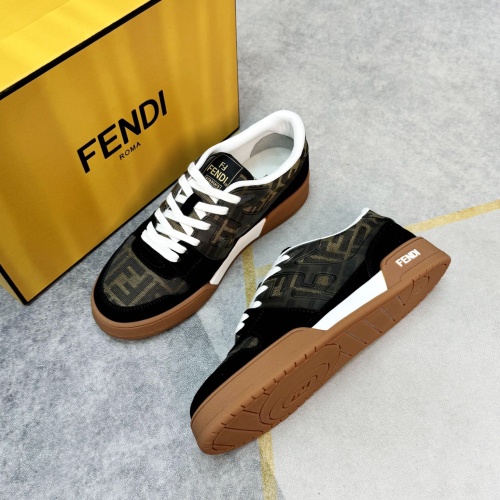 Replica Fendi Casual Shoes For Men #1221054 $102.00 USD for Wholesale