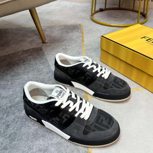 Replica Fendi Casual Shoes For Men #1221056 $102.00 USD for Wholesale