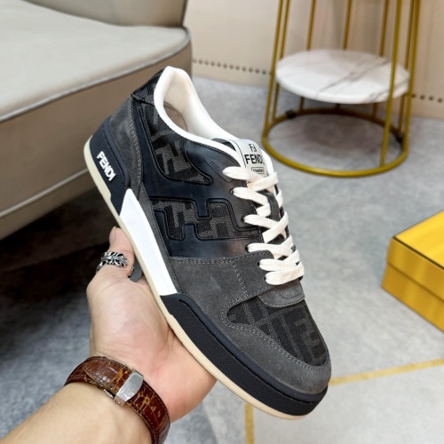 Replica Fendi Casual Shoes For Men #1221056 $102.00 USD for Wholesale