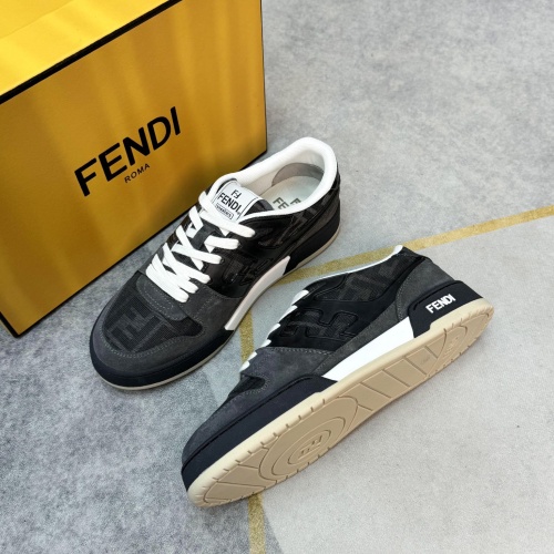 Replica Fendi Casual Shoes For Men #1221056 $102.00 USD for Wholesale