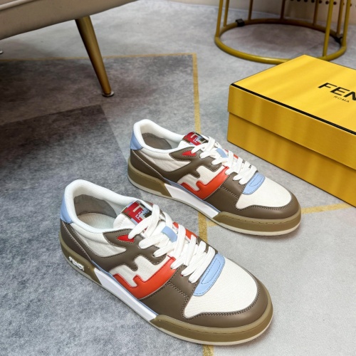 Replica Fendi Casual Shoes For Men #1221058 $102.00 USD for Wholesale