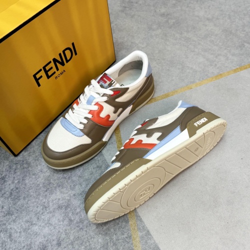 Replica Fendi Casual Shoes For Men #1221058 $102.00 USD for Wholesale