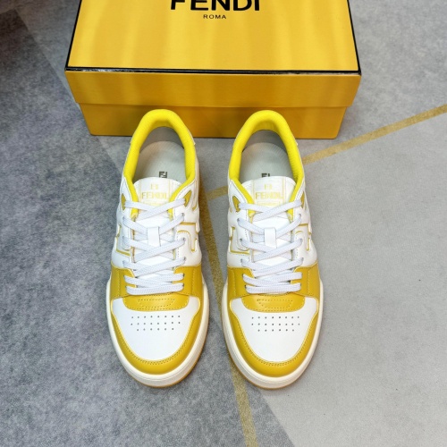 Replica Fendi Casual Shoes For Men #1221062 $108.00 USD for Wholesale