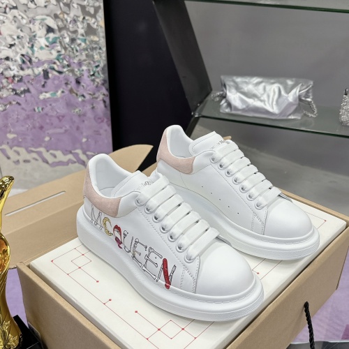 Replica Alexander McQueen Casual Shoes For Women #1221151 $112.00 USD for Wholesale