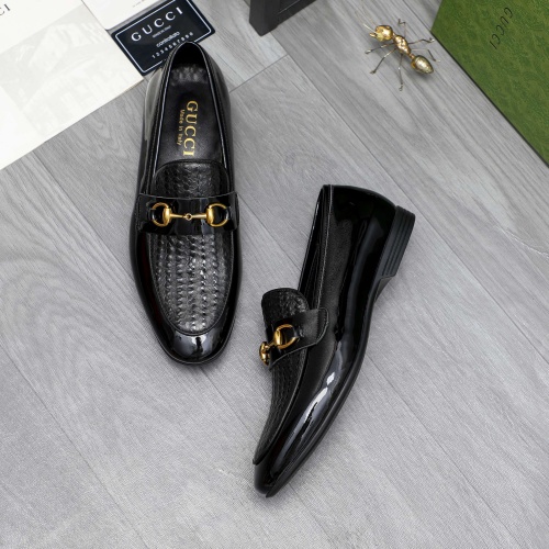 Replica Gucci Oxfords Shoes For Men #1221153 $80.00 USD for Wholesale