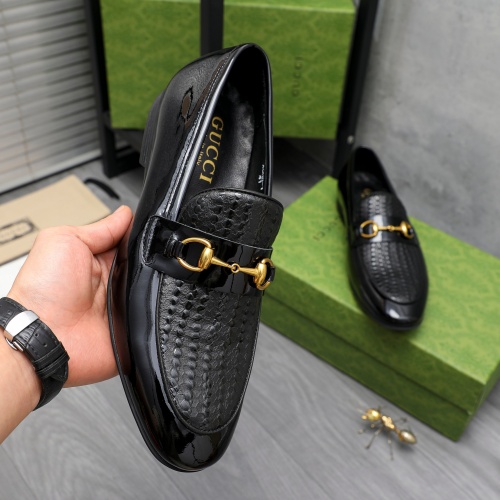 Replica Gucci Oxfords Shoes For Men #1221153 $80.00 USD for Wholesale