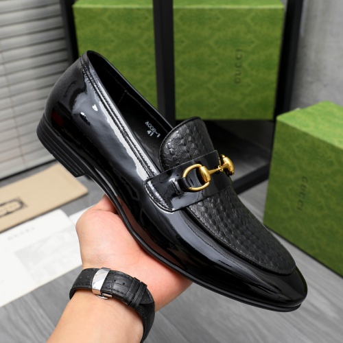 Replica Gucci Oxfords Shoes For Men #1221153 $80.00 USD for Wholesale