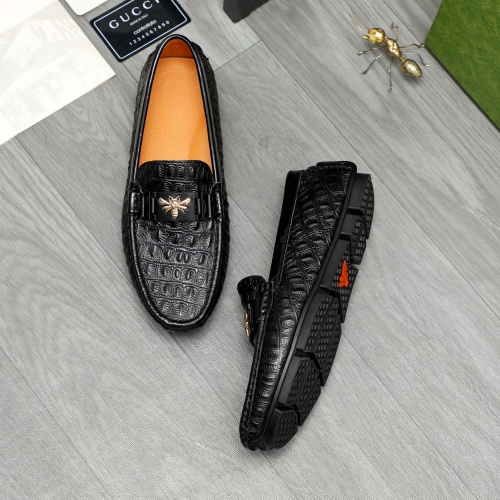 Replica Gucci Oxfords Shoes For Men #1221154 $68.00 USD for Wholesale