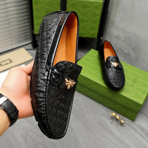 Replica Gucci Oxfords Shoes For Men #1221154 $68.00 USD for Wholesale