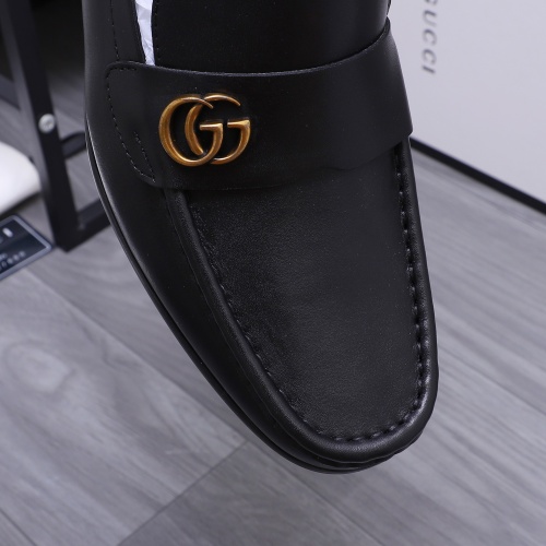 Replica Gucci Oxfords Shoes For Men #1221166 $88.00 USD for Wholesale