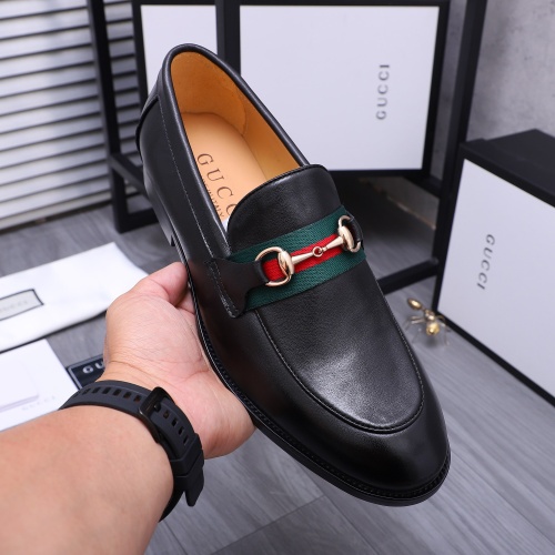 Replica Gucci Oxfords Shoes For Men #1221169 $80.00 USD for Wholesale