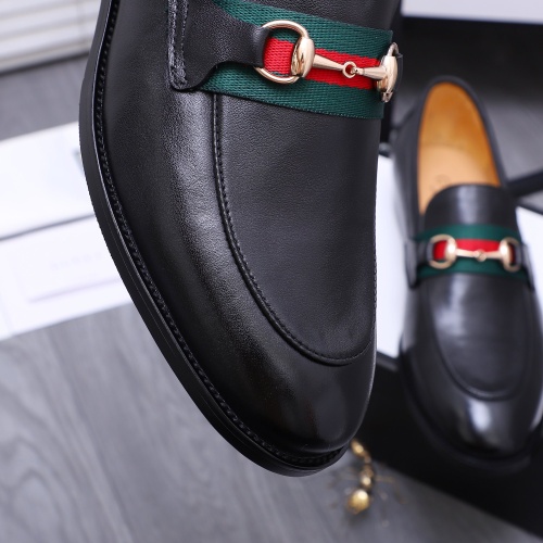 Replica Gucci Oxfords Shoes For Men #1221169 $80.00 USD for Wholesale