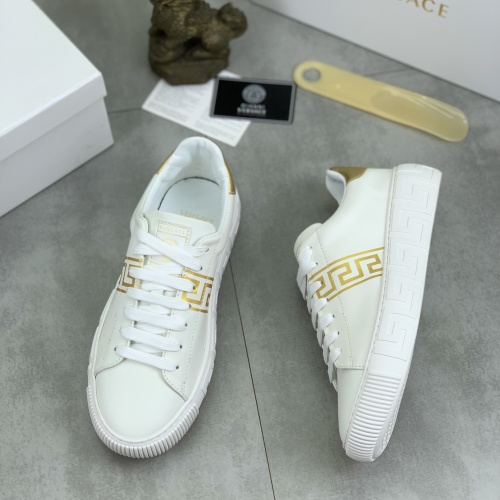 Versace Casual Shoes For Men #1221180 $100.00 USD, Wholesale Replica Versace Casual Shoes