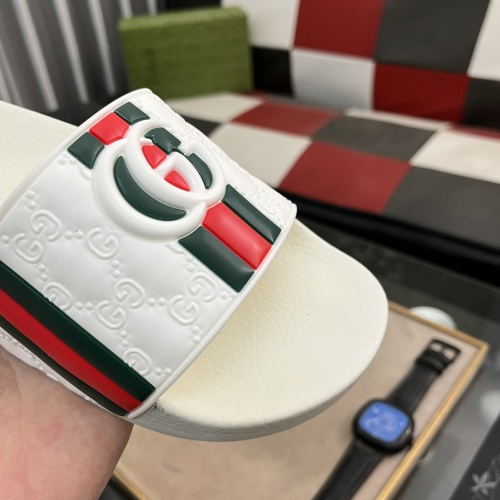 Replica Gucci Slippers For Men #1221188 $40.00 USD for Wholesale