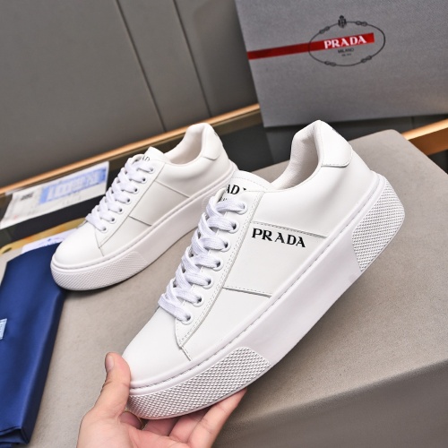 Replica Prada Casual Shoes For Men #1221198 $98.00 USD for Wholesale