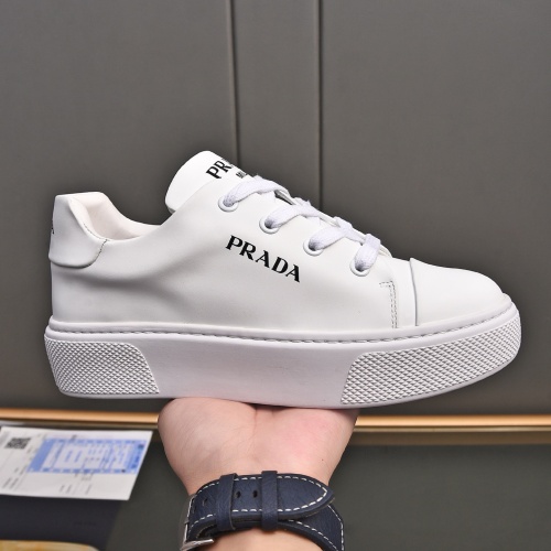 Replica Prada Casual Shoes For Men #1221208 $98.00 USD for Wholesale