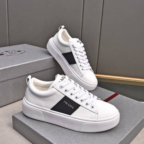 Replica Prada Casual Shoes For Men #1221218 $98.00 USD for Wholesale