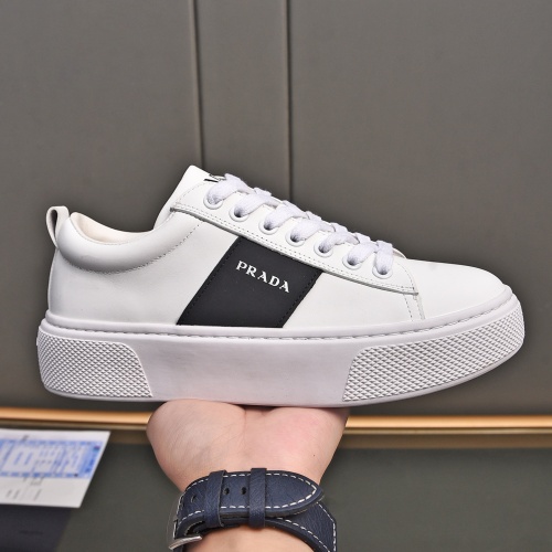 Replica Prada Casual Shoes For Men #1221218 $98.00 USD for Wholesale