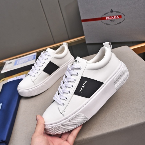 Replica Prada Casual Shoes For Men #1221218 $98.00 USD for Wholesale