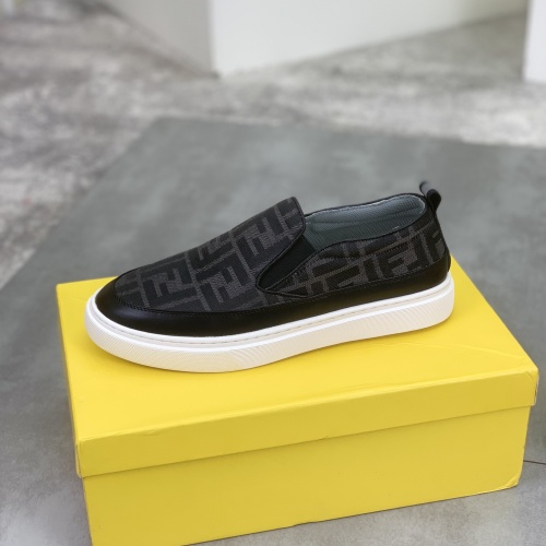 Replica Fendi Casual Shoes For Men #1221237 $72.00 USD for Wholesale