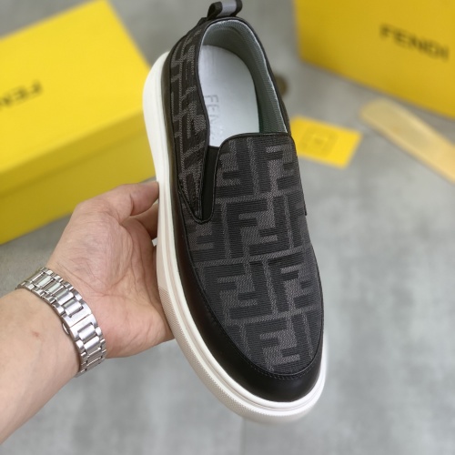 Replica Fendi Casual Shoes For Men #1221237 $72.00 USD for Wholesale