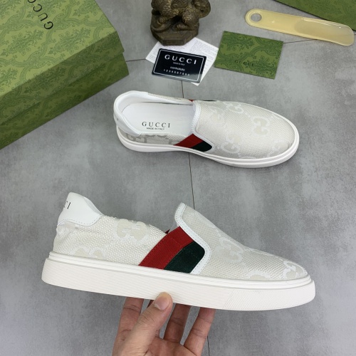 Replica Gucci Casual Shoes For Men #1221238 $72.00 USD for Wholesale