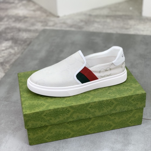 Replica Gucci Casual Shoes For Men #1221238 $72.00 USD for Wholesale