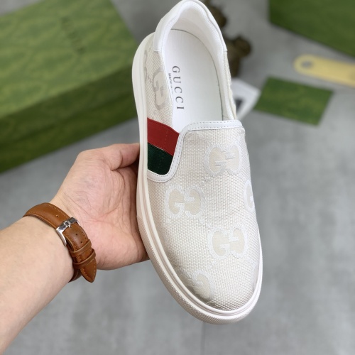 Replica Gucci Casual Shoes For Men #1221238 $72.00 USD for Wholesale