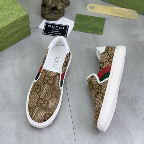 Gucci Casual Shoes For Men #1221239 $72.00 USD, Wholesale Replica Gucci Casual Shoes