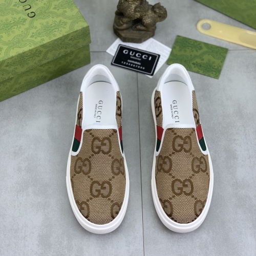 Replica Gucci Casual Shoes For Men #1221239 $72.00 USD for Wholesale