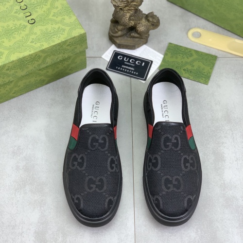 Replica Gucci Casual Shoes For Men #1221241 $72.00 USD for Wholesale