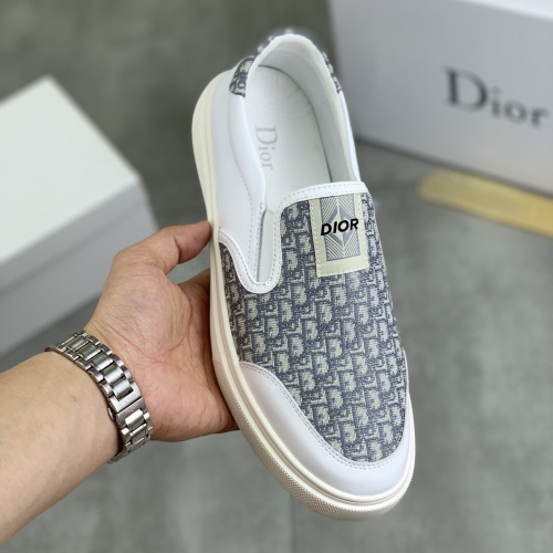 Replica Christian Dior Casual Shoes For Men #1221244 $72.00 USD for Wholesale