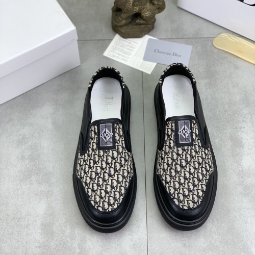 Replica Christian Dior Casual Shoes For Men #1221245 $72.00 USD for Wholesale