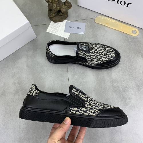 Replica Christian Dior Casual Shoes For Men #1221245 $72.00 USD for Wholesale