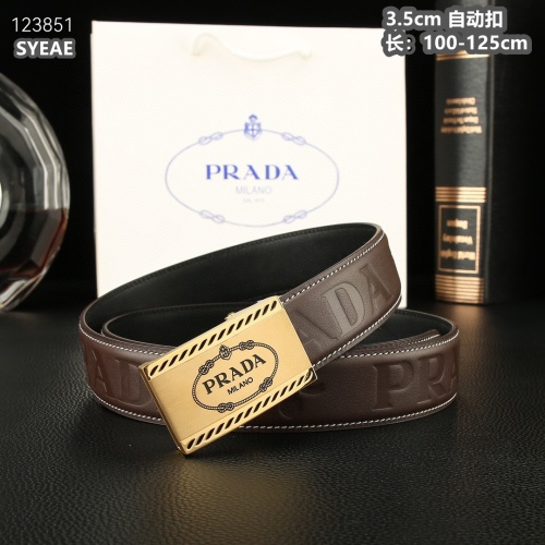 Prada AAA Quality Belts For Men #1221265 $60.00 USD, Wholesale Replica Prada AAA Quality Belts