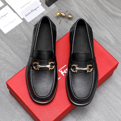 Salvatore Ferragamo Leather Shoes For Men #1221269 $92.00 USD, Wholesale Replica Salvatore Ferragamo Leather Shoes