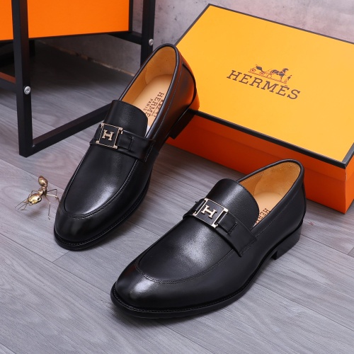 Hermes Leather Shoes For Men #1221282 $80.00 USD, Wholesale Replica Hermes Leather Shoes