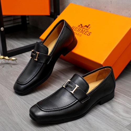 Hermes Leather Shoes For Men #1221288 $82.00 USD, Wholesale Replica Hermes Leather Shoes