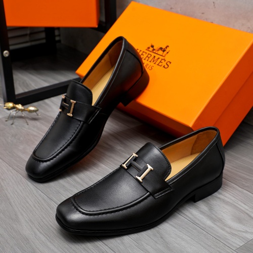 Hermes Leather Shoes For Men #1221291 $82.00 USD, Wholesale Replica Hermes Leather Shoes