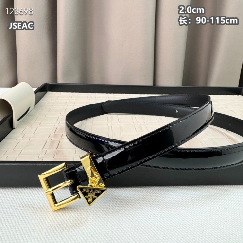 Prada AAA Quality Belts For Women #1221304 $52.00 USD, Wholesale Replica Prada AAA Quality Belts