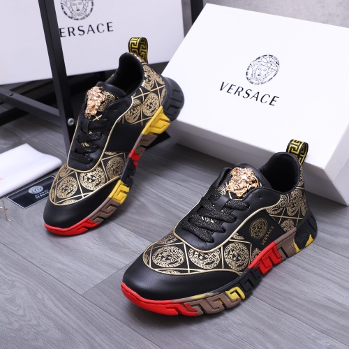 Versace Casual Shoes For Men #1221315 $72.00 USD, Wholesale Replica Versace Casual Shoes