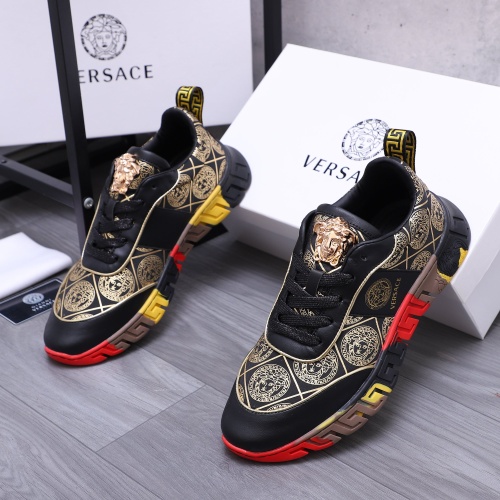 Replica Versace Casual Shoes For Men #1221315 $72.00 USD for Wholesale